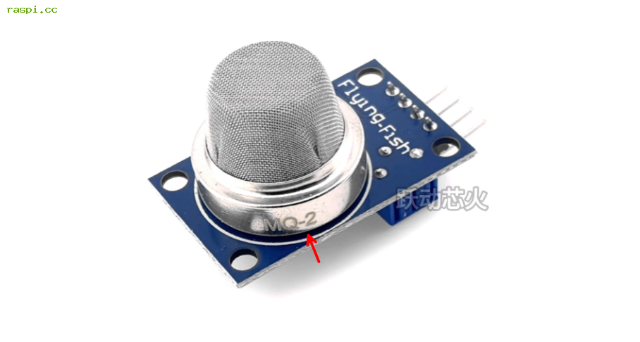 树莓派Pico读取MQ-2烟雾传感器浓度值